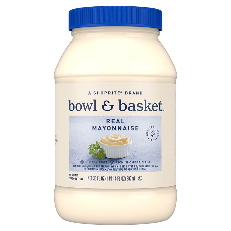 Bowl &amp; Basket Real Mayonnaise, 30 fl oz