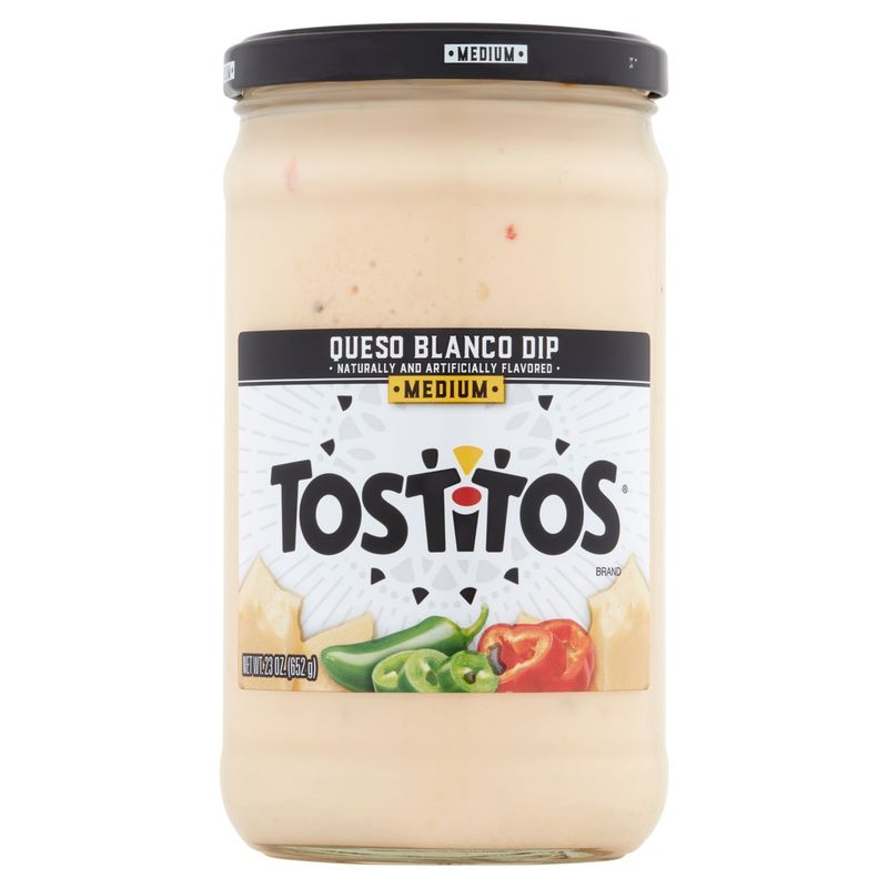 Tostitos Medium Queso Blanco Dip, 23 oz