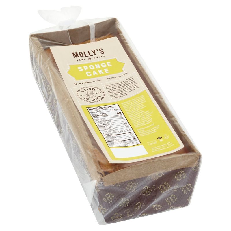 Molly's Bake House Sponge Cake, 15 oz