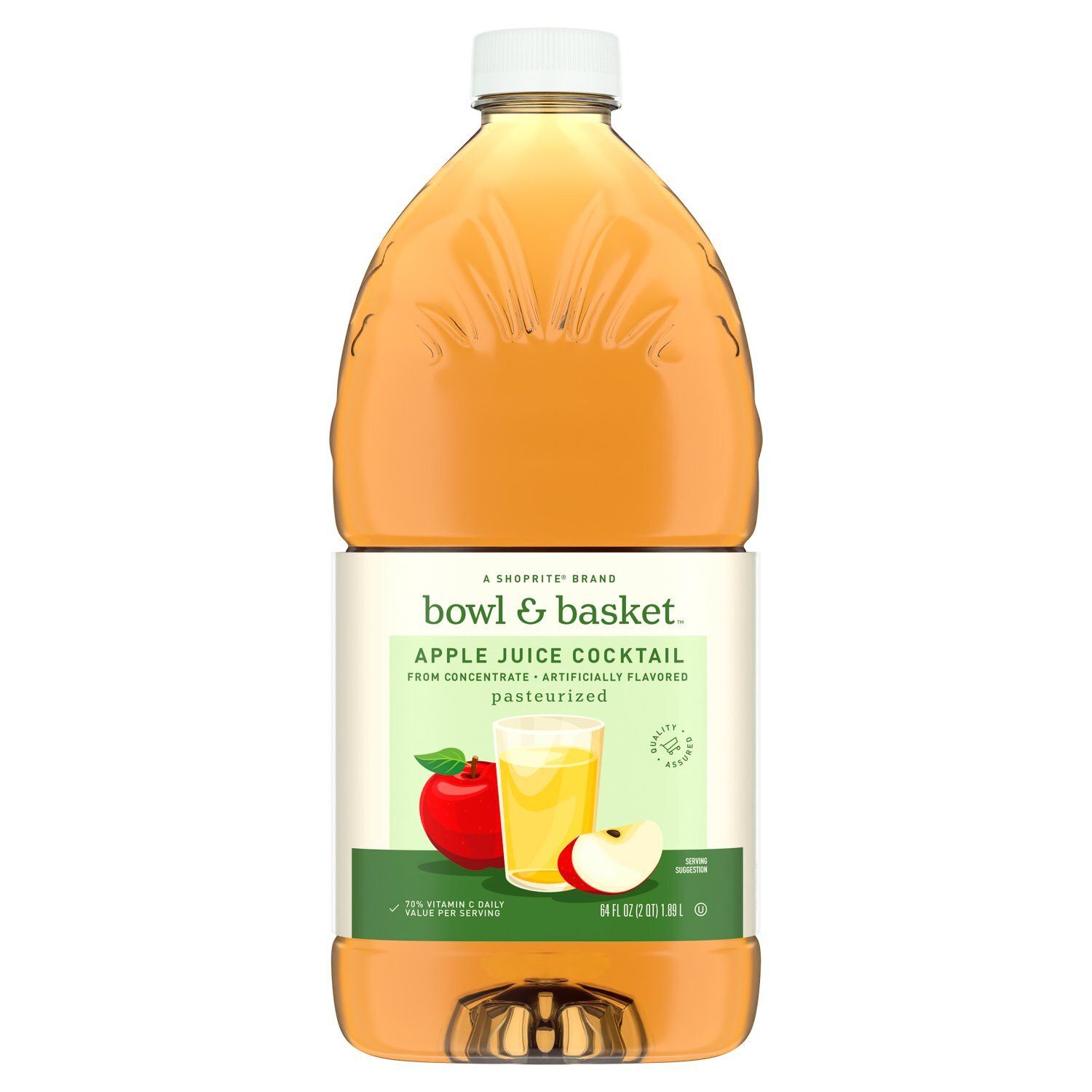 Bowl &amp; Basket Apple Juice Cocktail, 64 fl oz