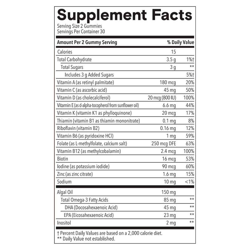 Smarty Pants Kids Plus Multi &amp; Omegas Dietary Supplement, 60 count
