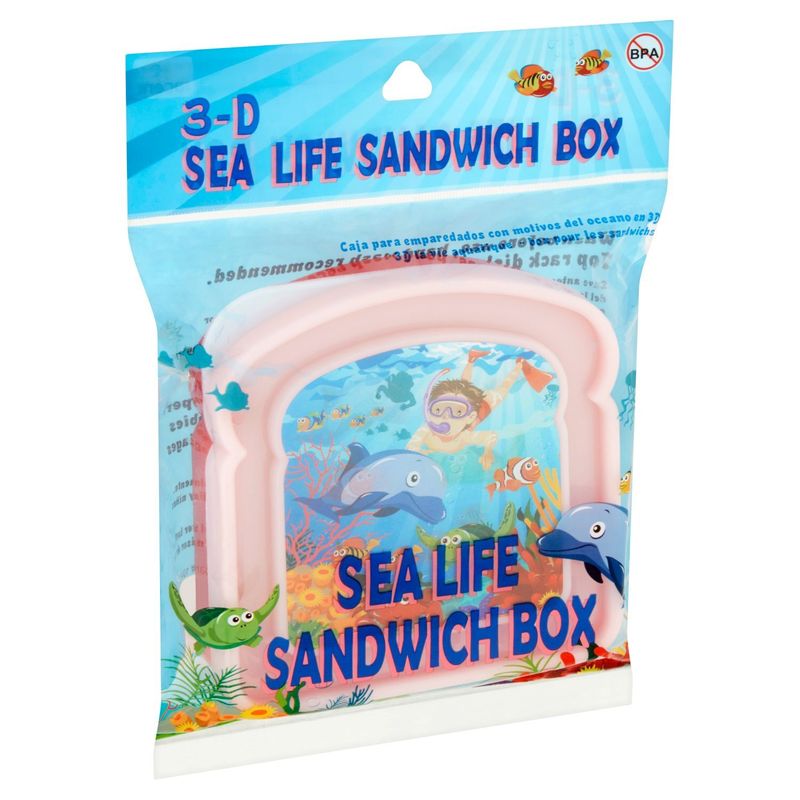 3-D Sea Life Sandwich Box