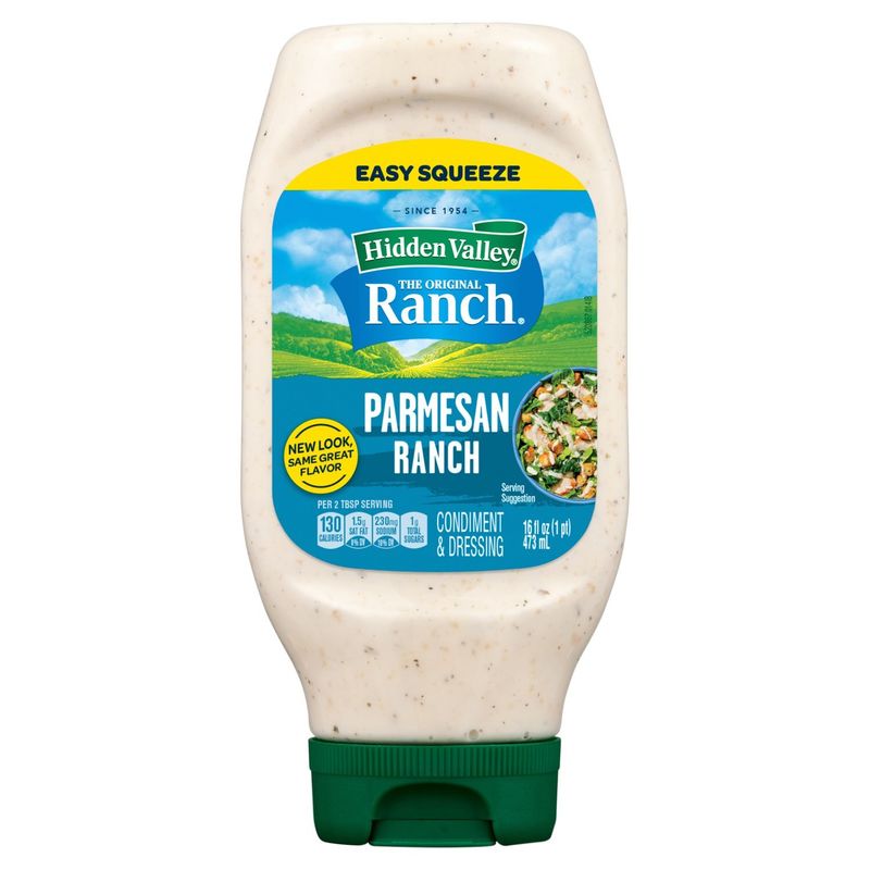 Hidden Valley The Original Ranch Parmesan Ranch Condiment &amp; Dressing, 16 fl oz
