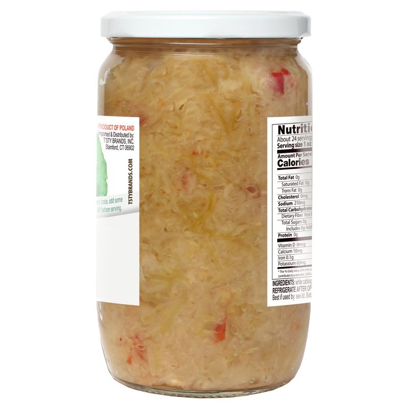 Pkl'd Healthy Spicykraut with Garlic, 23.98 oz
