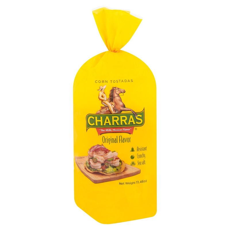 Charras Corn Tostadas, 11.46 oz