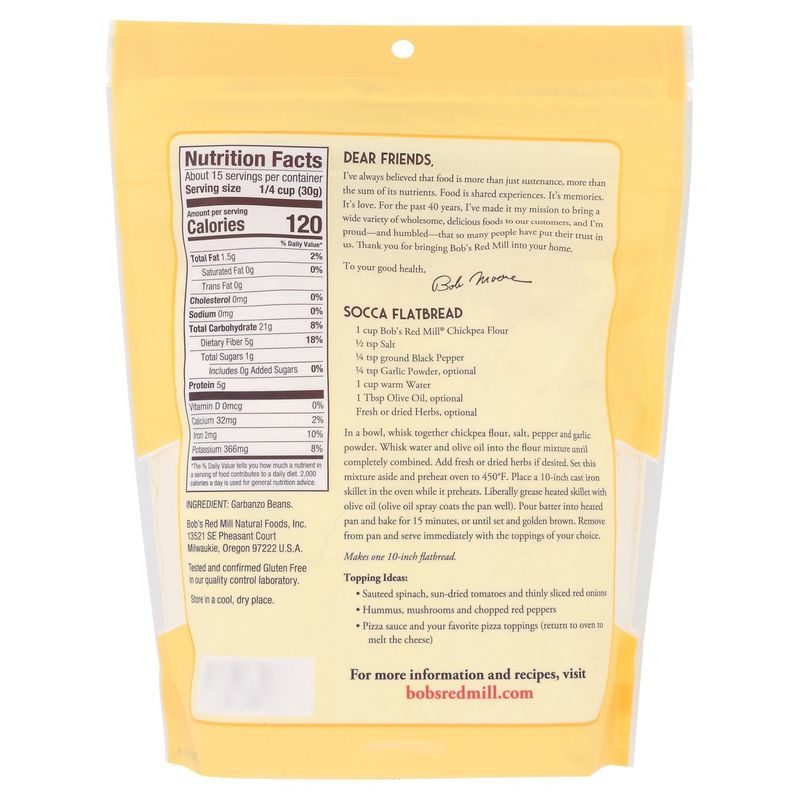 Bob's Red Mill Chickpea Flour, 16 oz