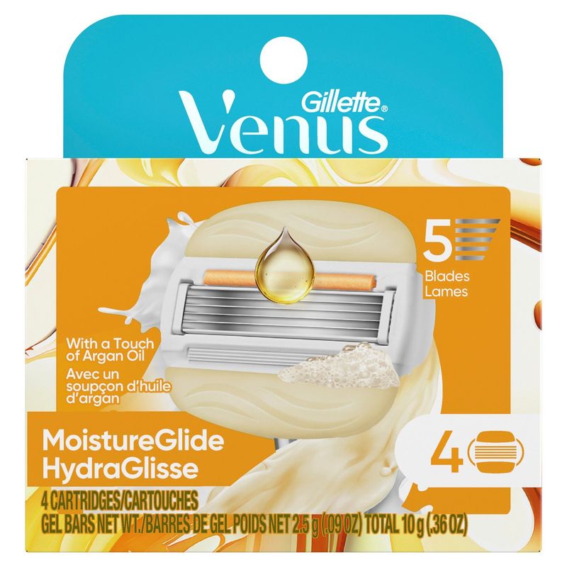 Gillette Venus Moistureglide Cartridges and Gel Bars