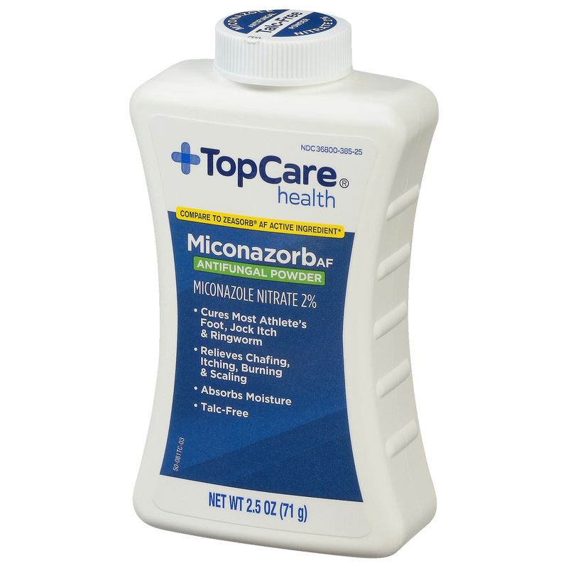 TopCare Miconazorb Antifungal Foot Powder, 2.5 oz