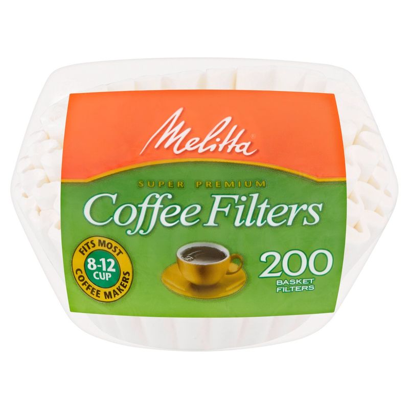 Melitta Super Premium Coffee Filters, 200 count
