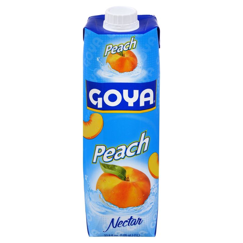 Goya Peach Nectar, 33.8 fl oz