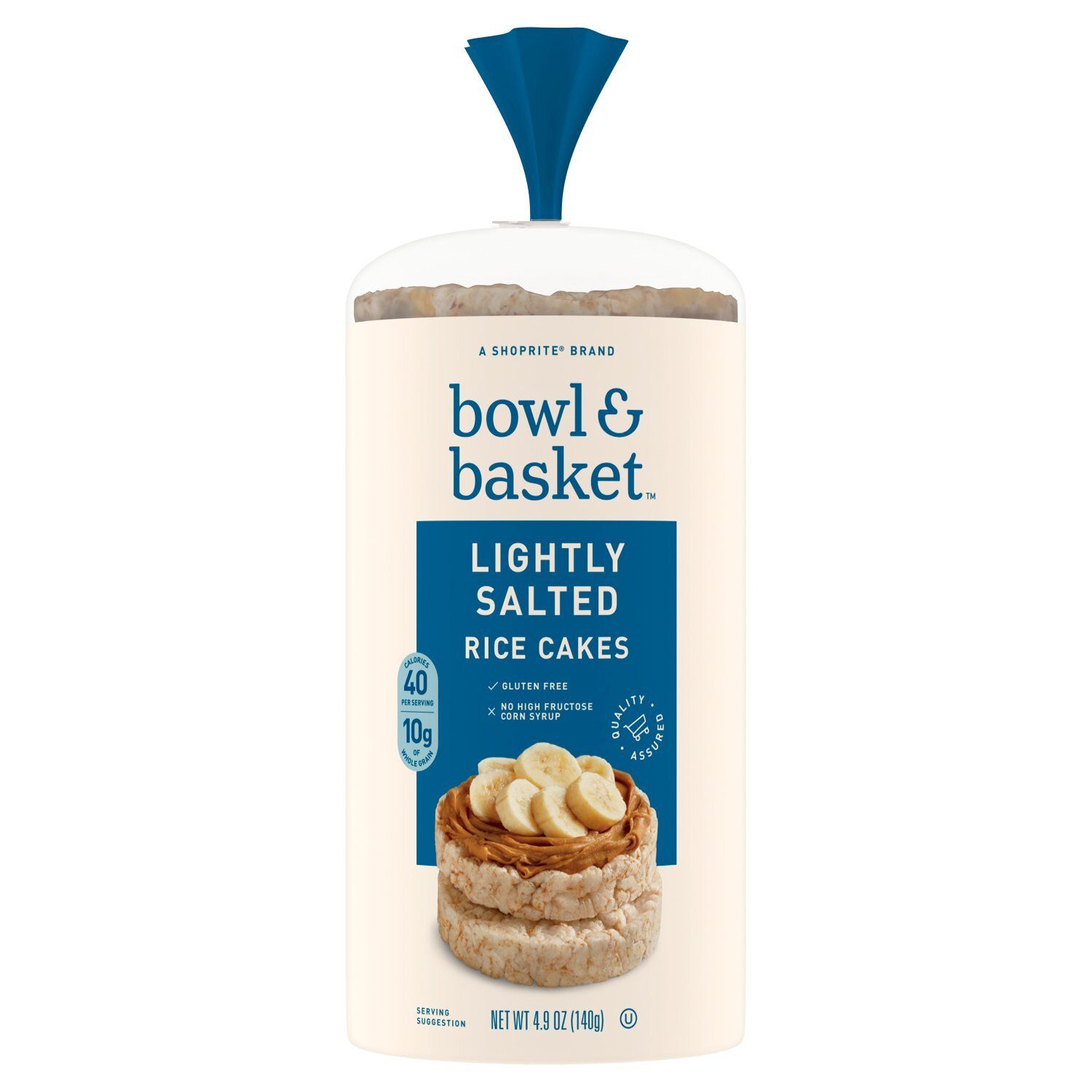 Bowl &amp; Basket Lightly Salted Rice Cakes, 4.9 oz