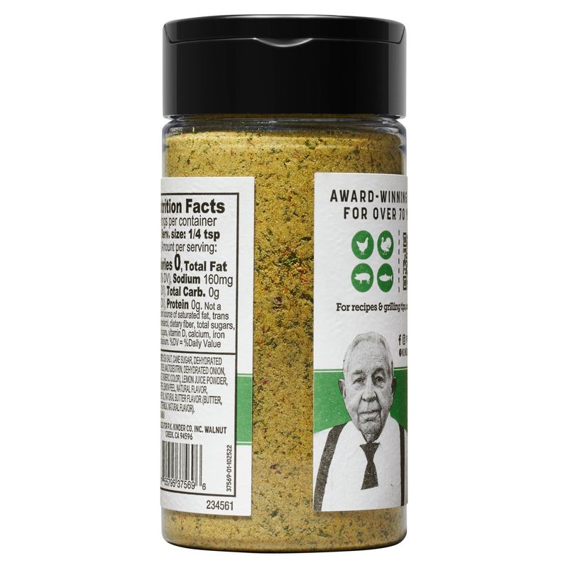 Kinder's Buttery Garlic &amp; Herb Seasoning, 5 oz