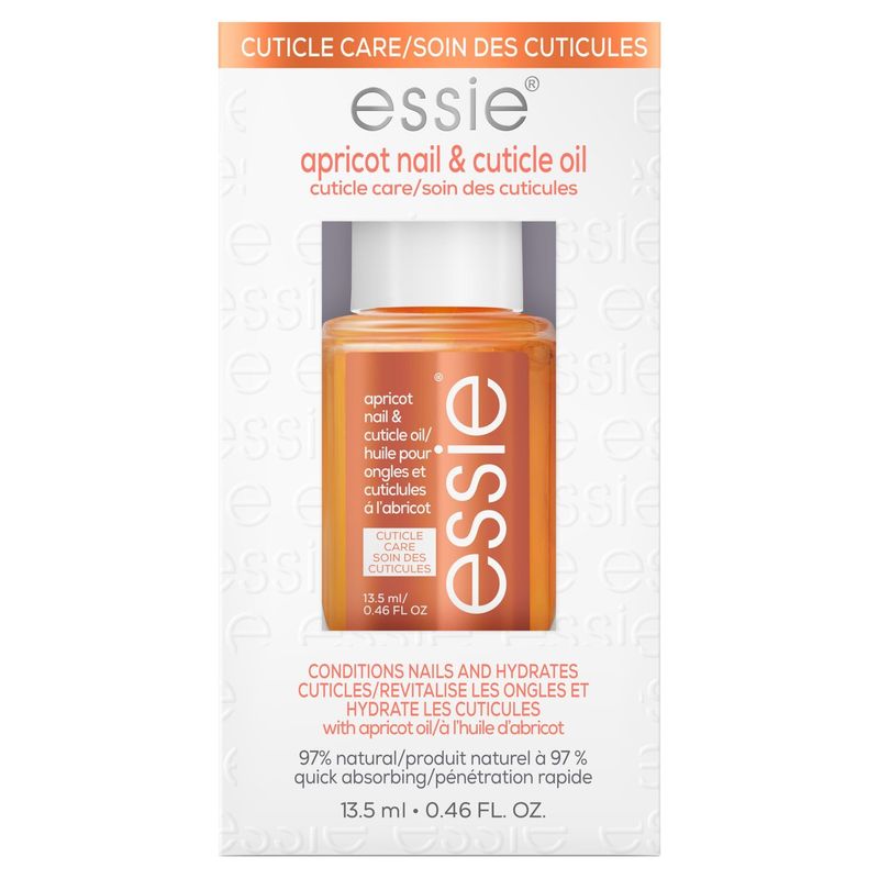 Essie Apricot Nail &amp; Cuticle Oil Cuticle Care, 0.46 fl oz