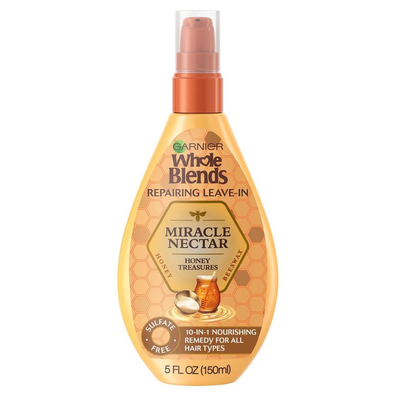 Garnier Whole Blends Leave-In Miracle Nectar Honey Treasures Treatment, 5 fl. oz.