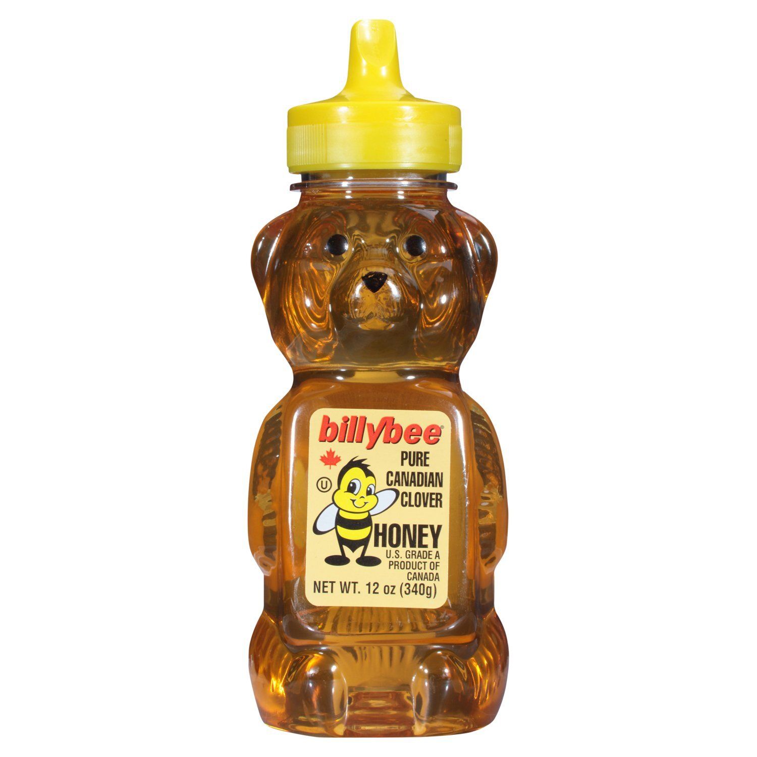 Billy Bee Pure Canadian Clover Honey, 12 oz