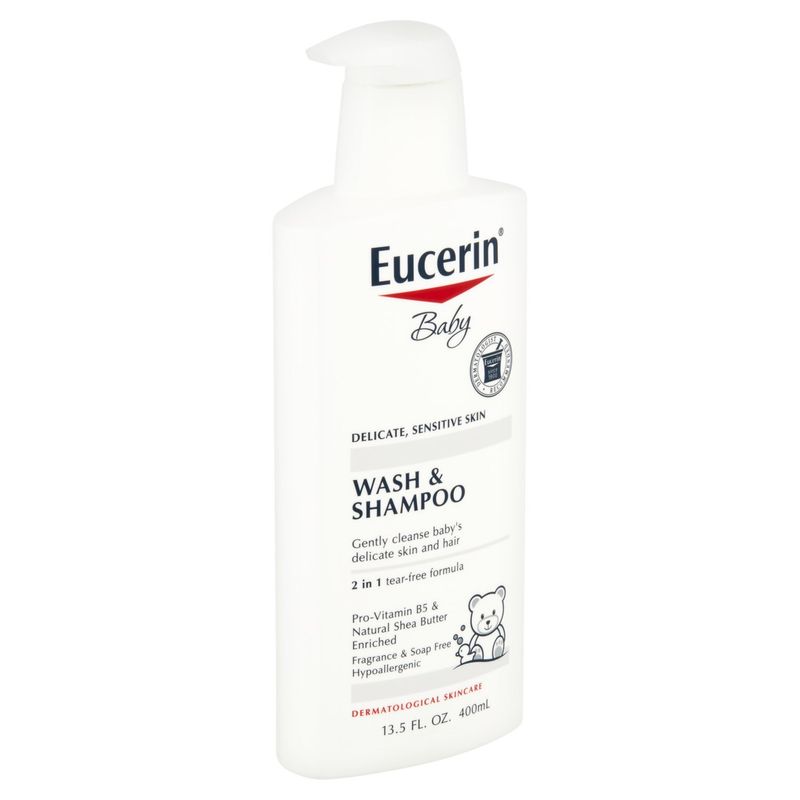 Eucerin Baby Wash &amp; Shampoo, 13.5 fl oz