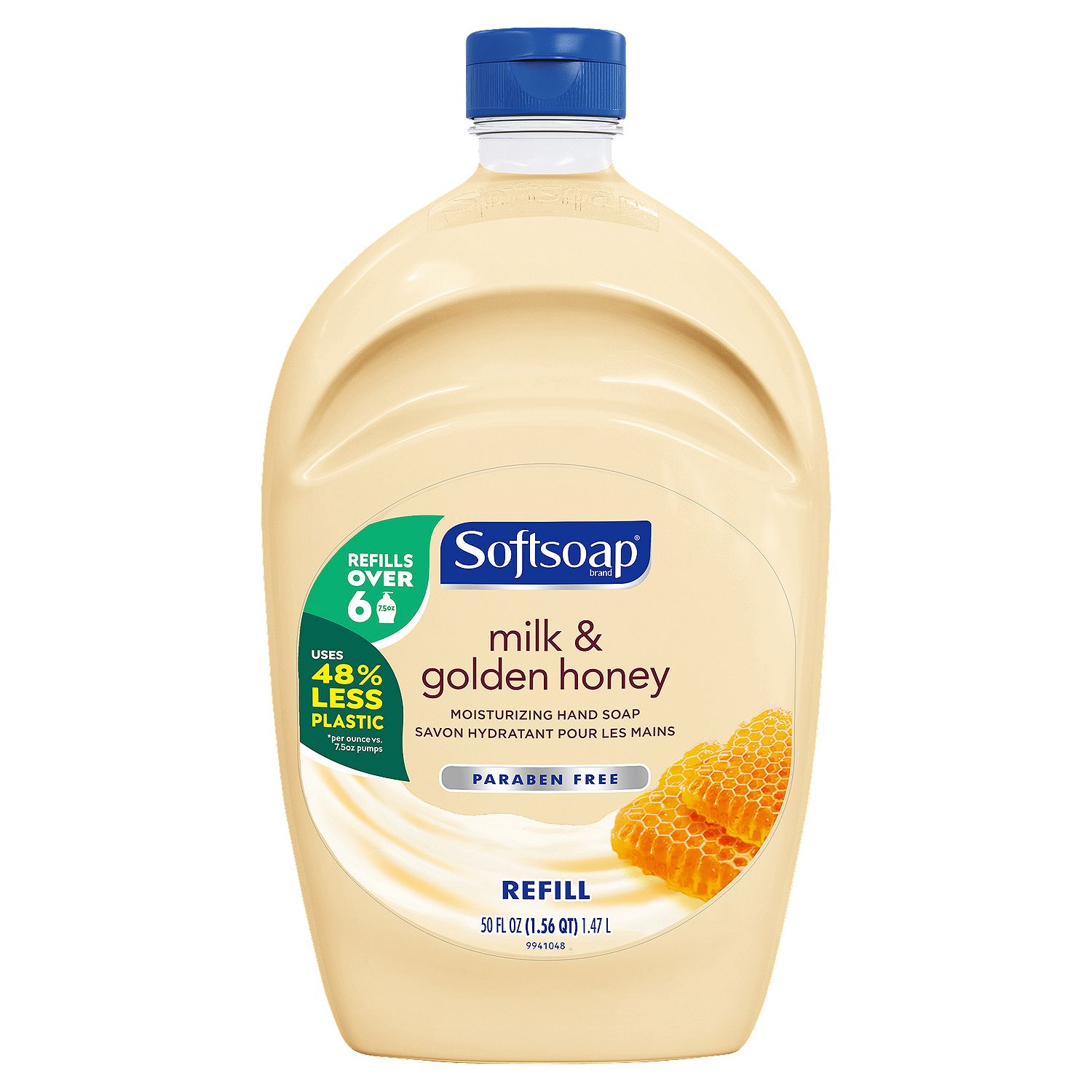 Softsoap Moisturizing Liquid Hand Soap Refill, Milk &amp; Golden Honey - 50 Fluid Ounce