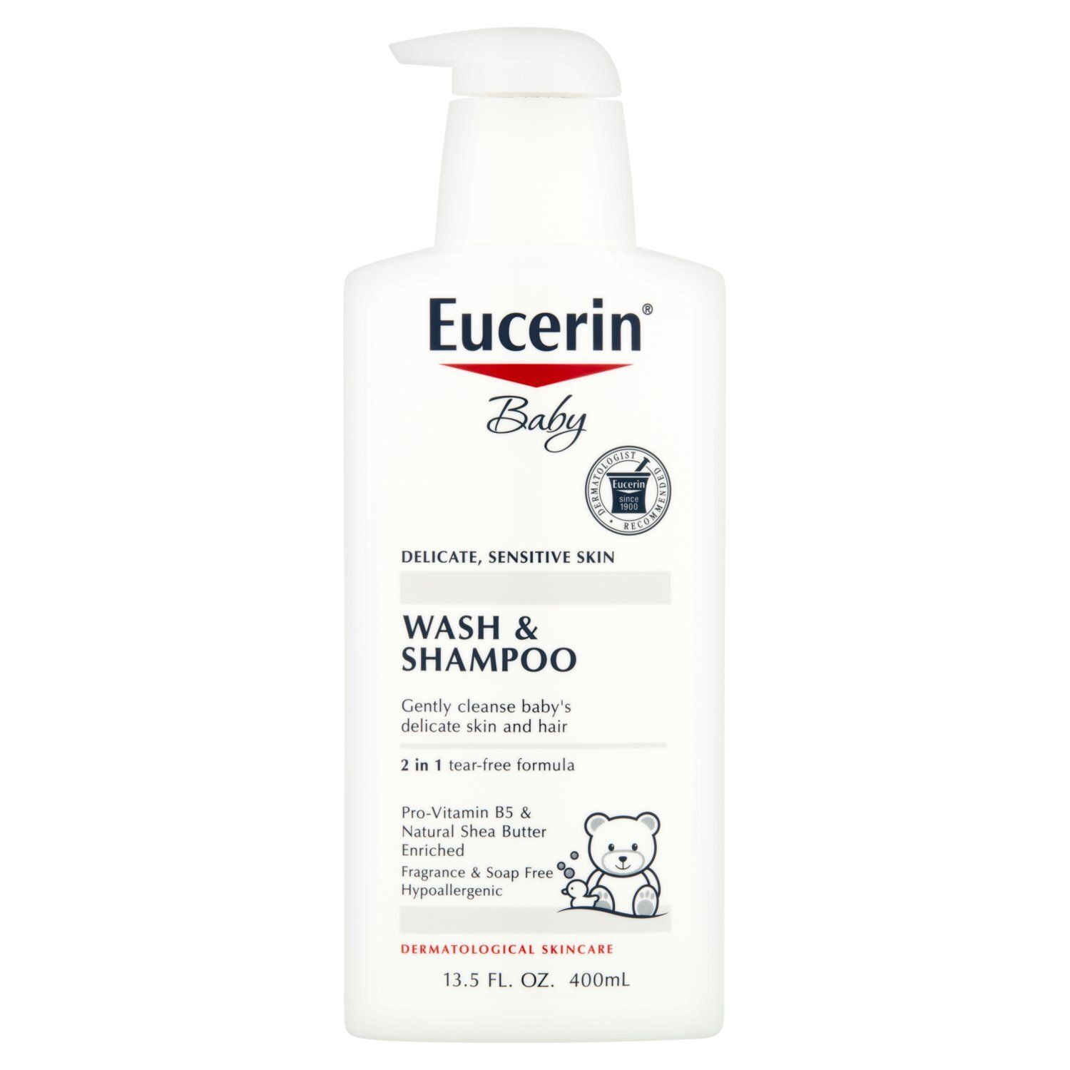 Eucerin Baby Wash &amp; Shampoo, 13.5 fl oz