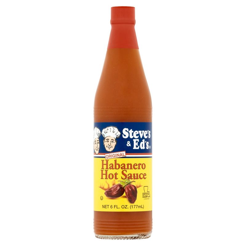 Steve's &amp; Ed's Original Habanero Hot Sauce, 6 fl oz