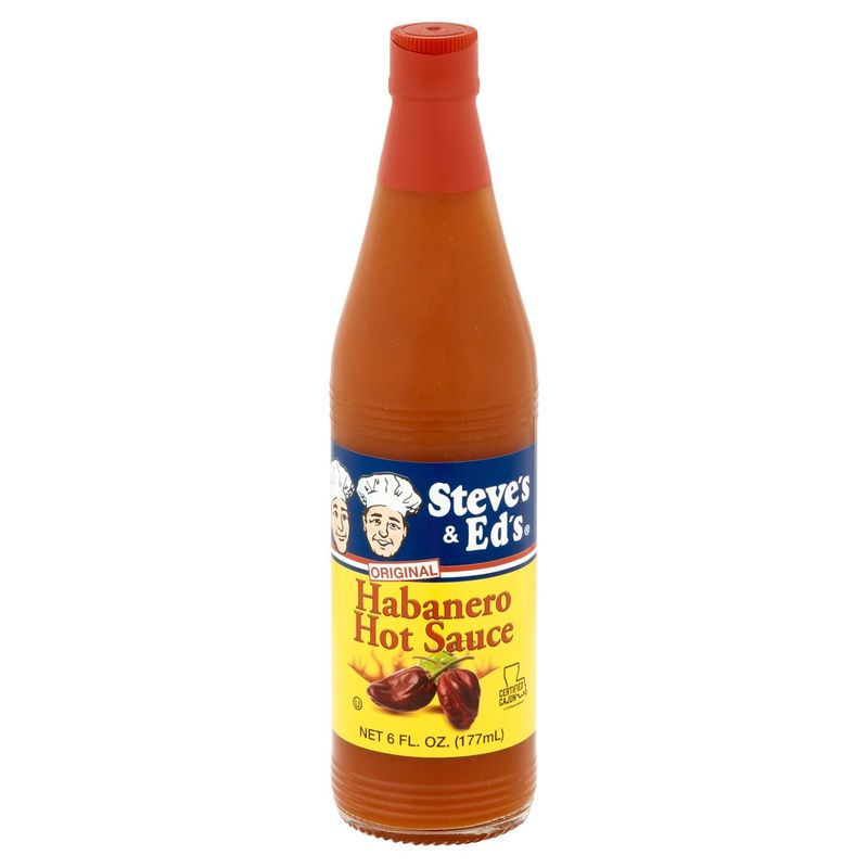 Steve's &amp; Ed's Original Habanero Hot Sauce, 6 fl oz