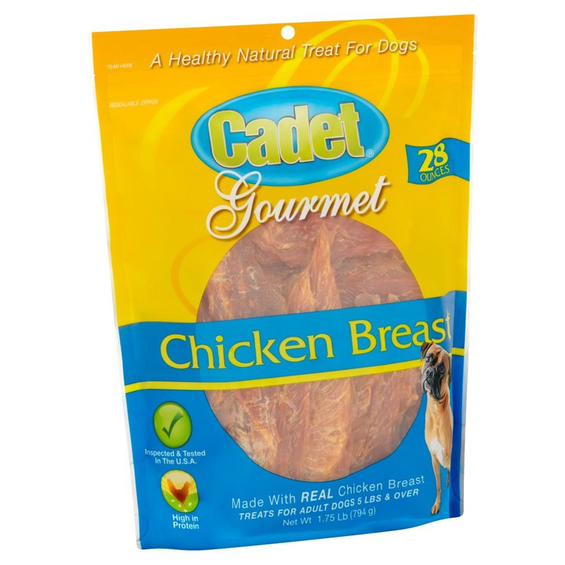 Cadet Gourmet Chicken Breast Treat for Dogs, 1.75 lb