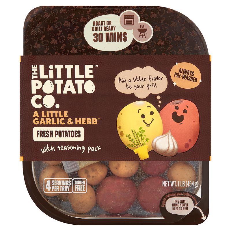 The Little Potato Co. A Little Garlic &amp; Herb Fresh Potatoes, 1 lb