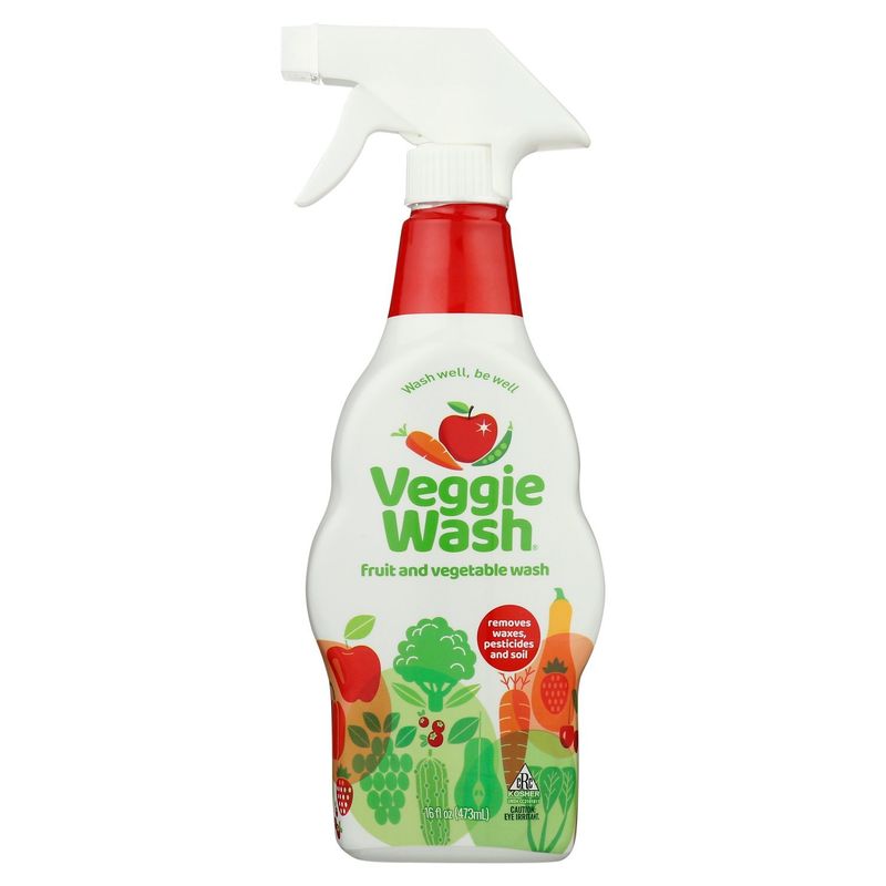 Veggie Wash Fruit and Vegetable Wash, 16 fl oz
