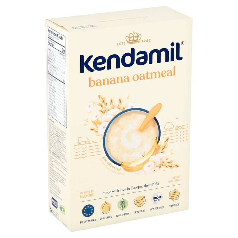 Kendamil Banana Oatmeal, 8 oz