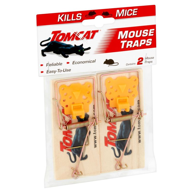 Tomcat Mouse Traps, 2 count