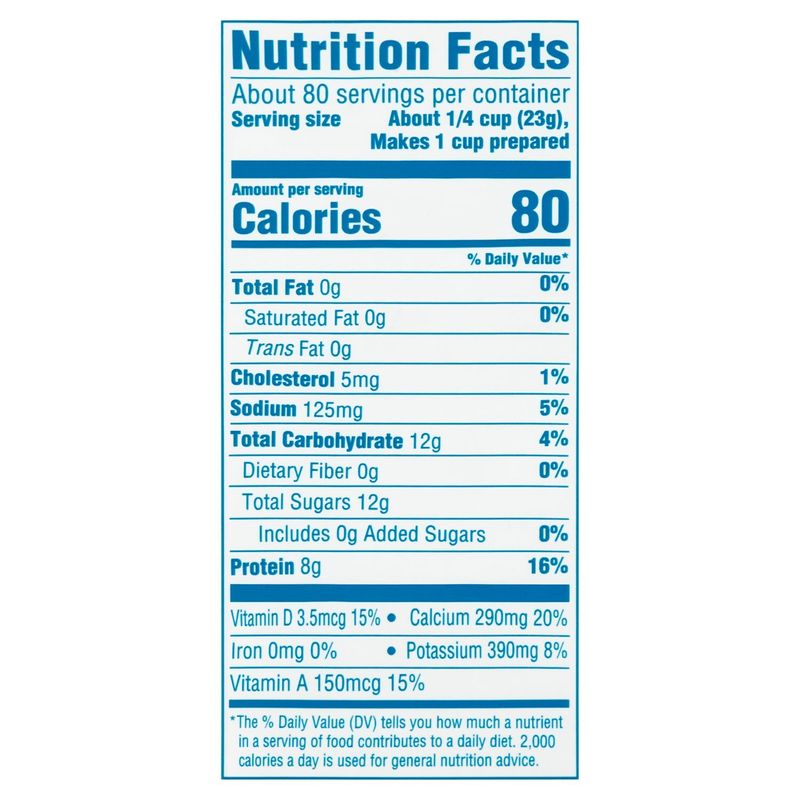 Bowl &amp; Basket Instant Non-Fat Dry Milk, 64 oz