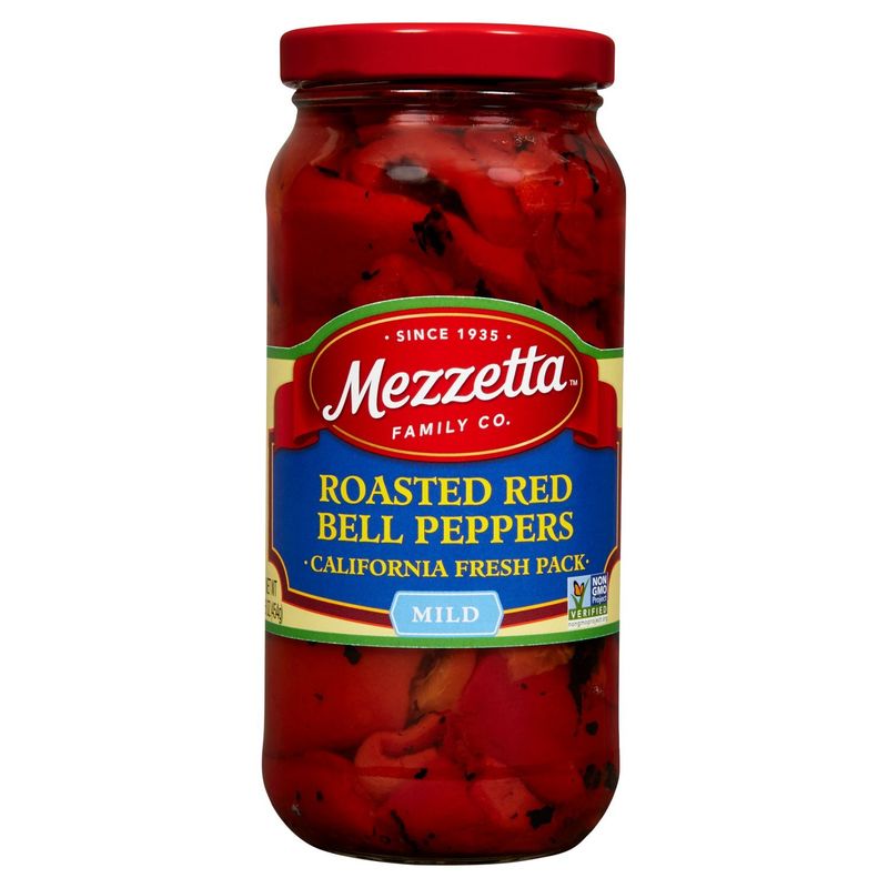 Mezzetta Roasted Red Bell Peppers, 16 oz