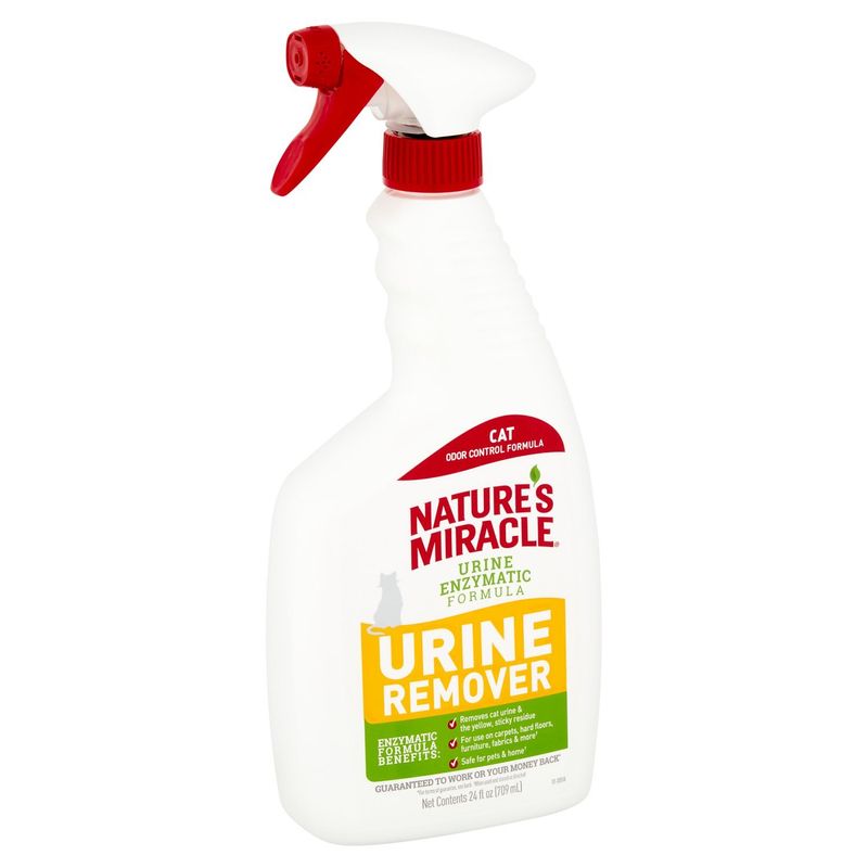Nature's Miracle Enzymatic Formula Cat Urine Remover, 24 fl oz