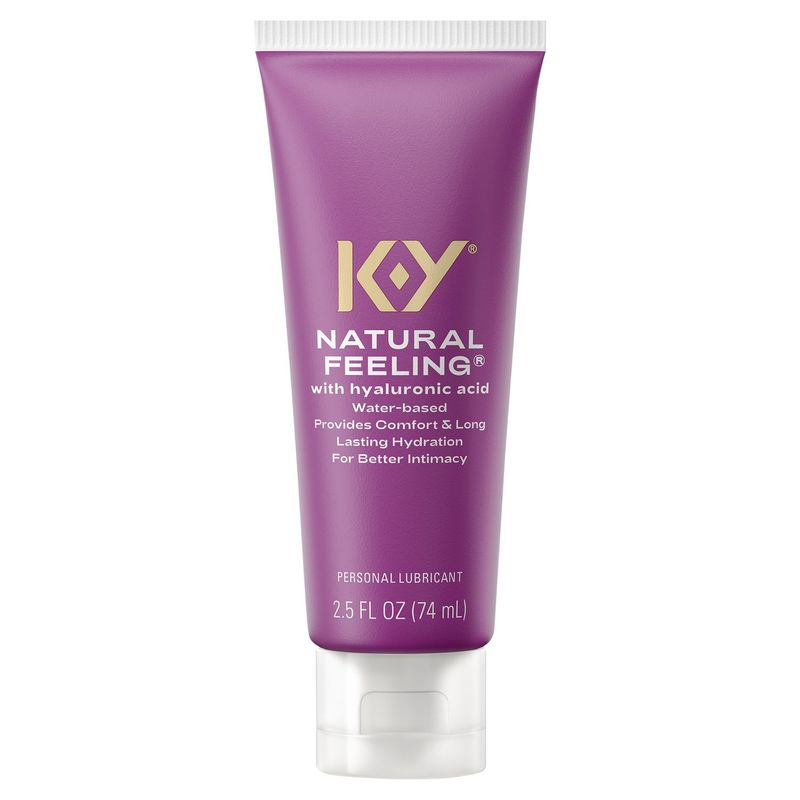 K-Y Natural Feeling Personal Lubricant, 2.5 fl oz