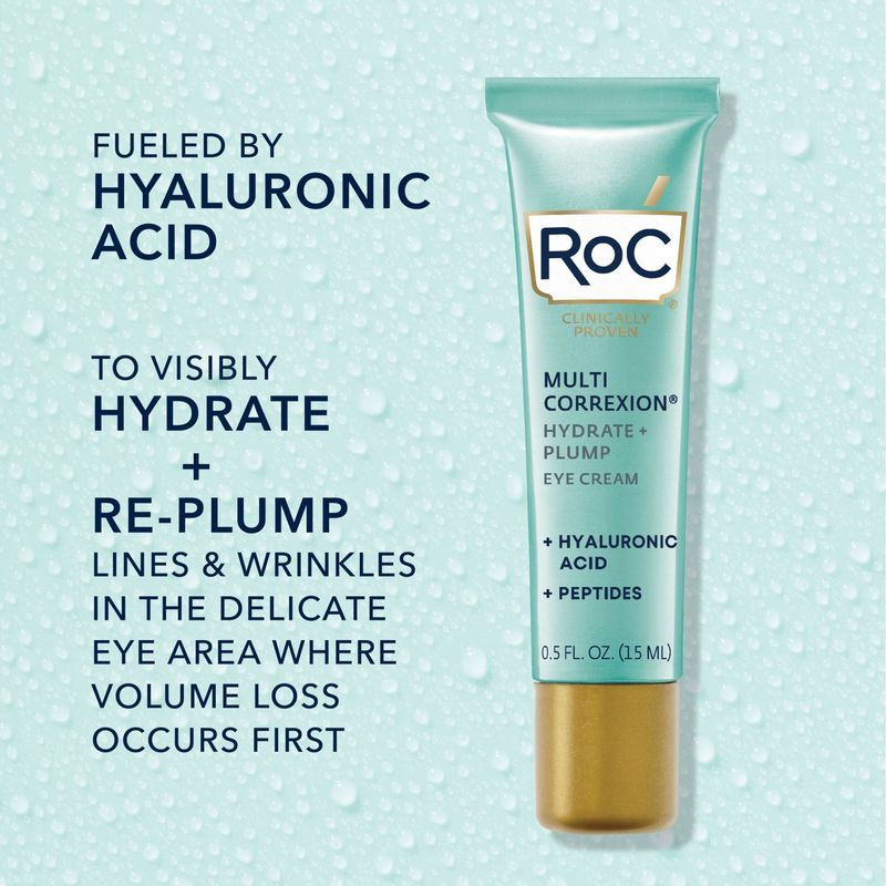 RoC Multi Correxion Hydrate + Plump Eye Cream, 0.5 fl oz