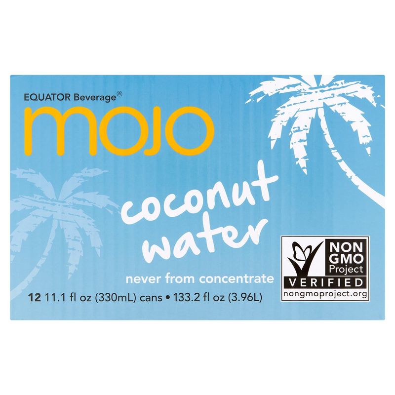 MOJO Coconut Water, 11.1 fl oz 12pack