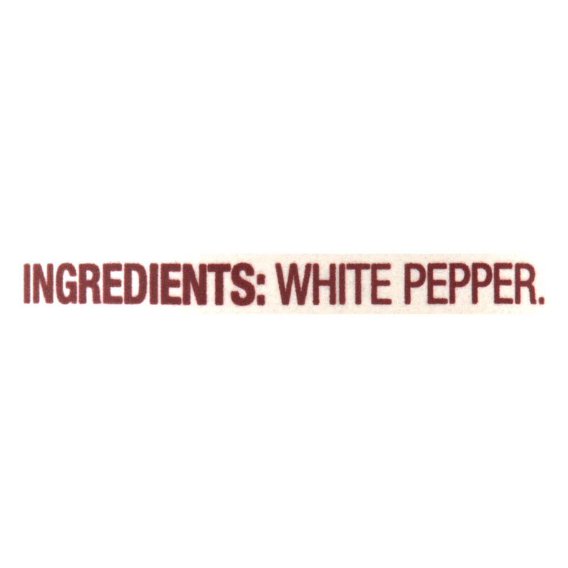 Bowl &amp; Basket Ground White Pepper, 1 oz
