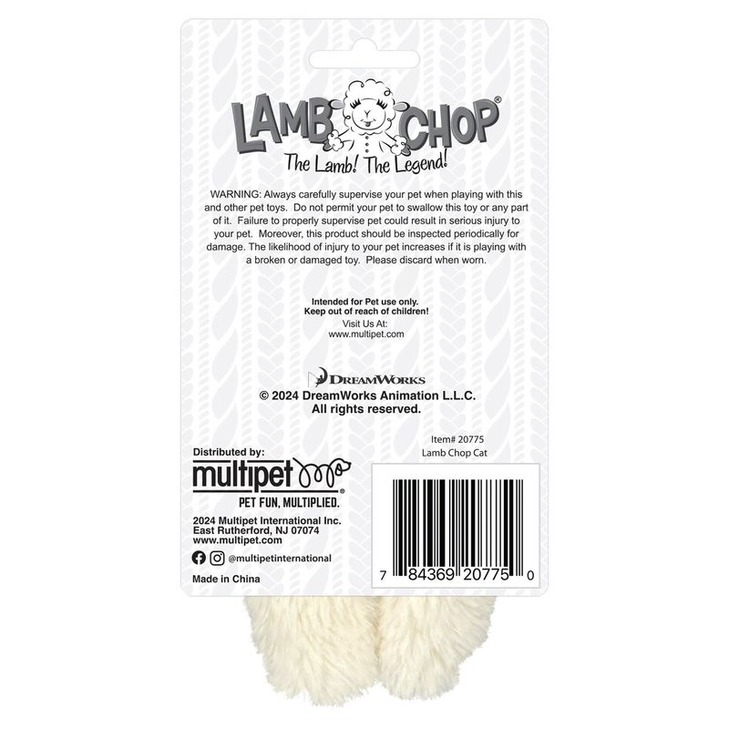 Lamb Chop Cat Toy