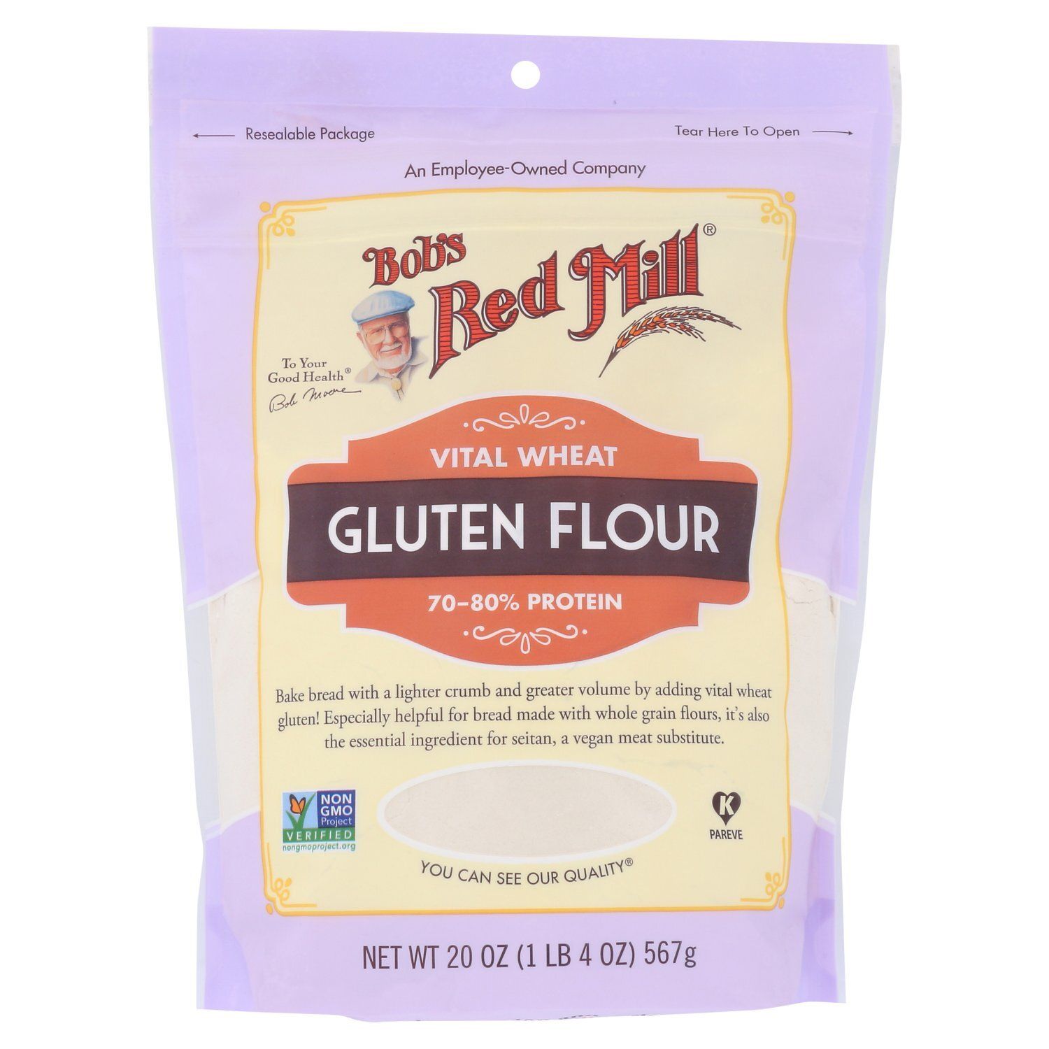 Bob's Red Mill Vital Wheat Gluten, 20 oz