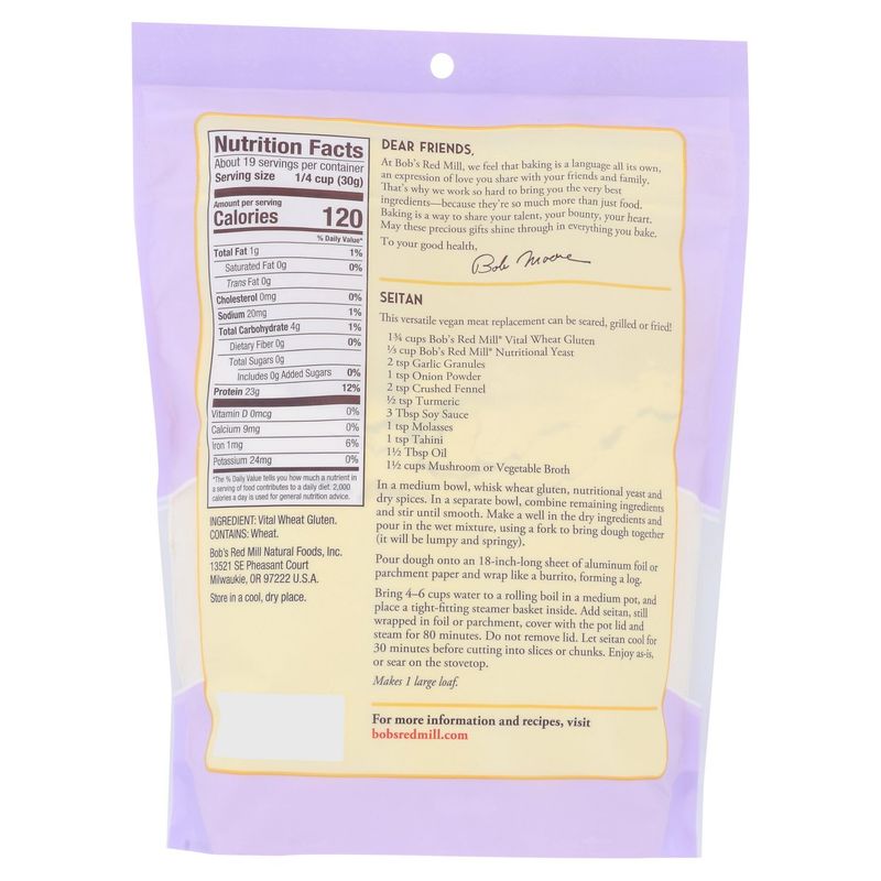 Bob's Red Mill Vital Wheat Gluten, 20 oz