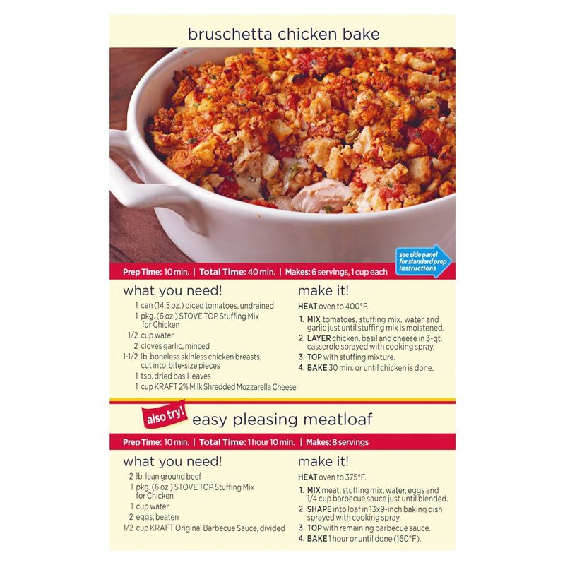 Stove Top Stuffing Mix for Chicken, 6 oz