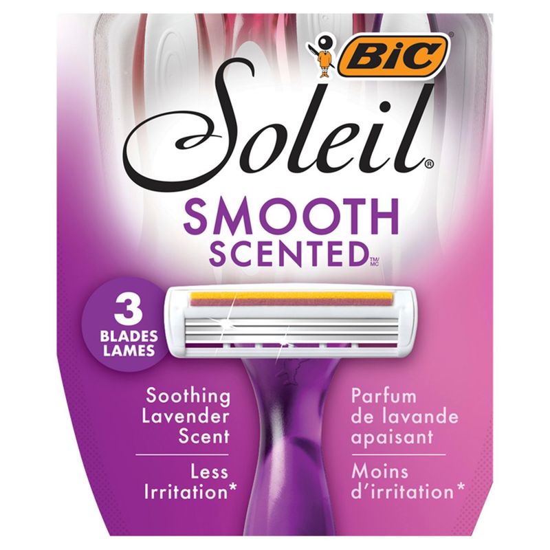 BIC Soleil Smooth Scented Razors, 4 count