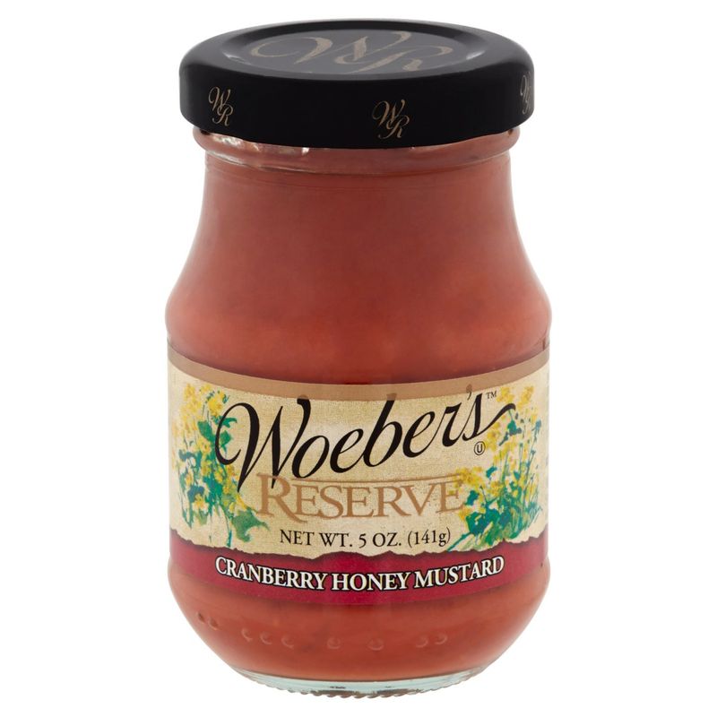 Woeber's Reserve Cranberry Honey Mustard, 5 oz