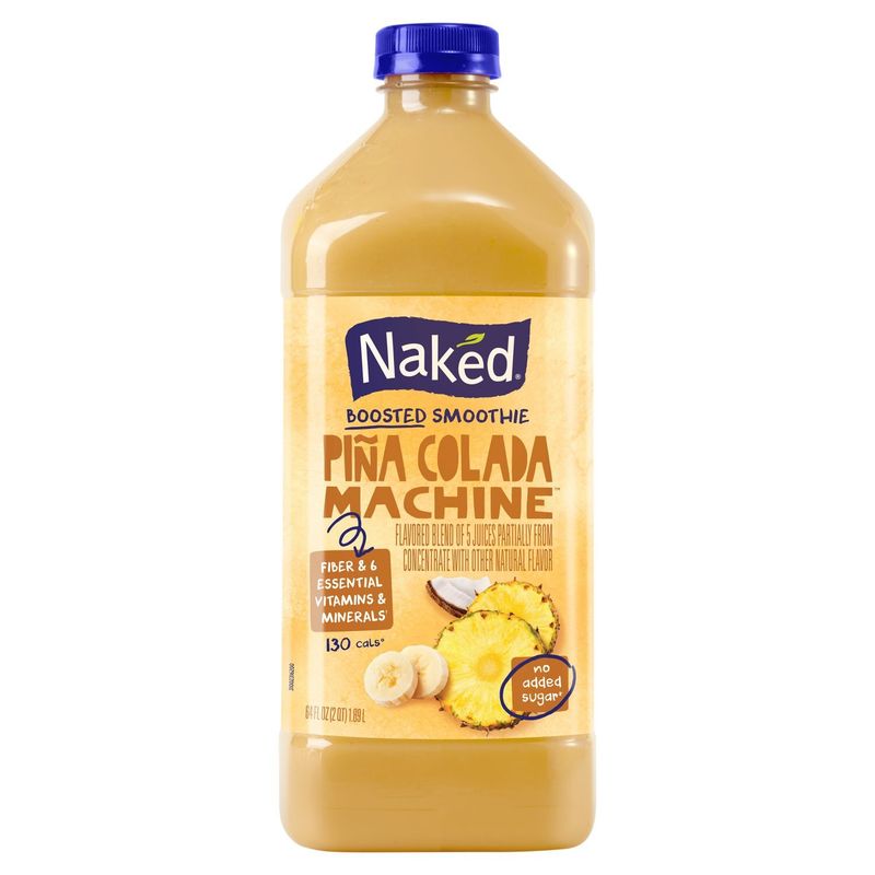 Naked Piña Colada Machine Boosted Smoothie, 64 fl oz