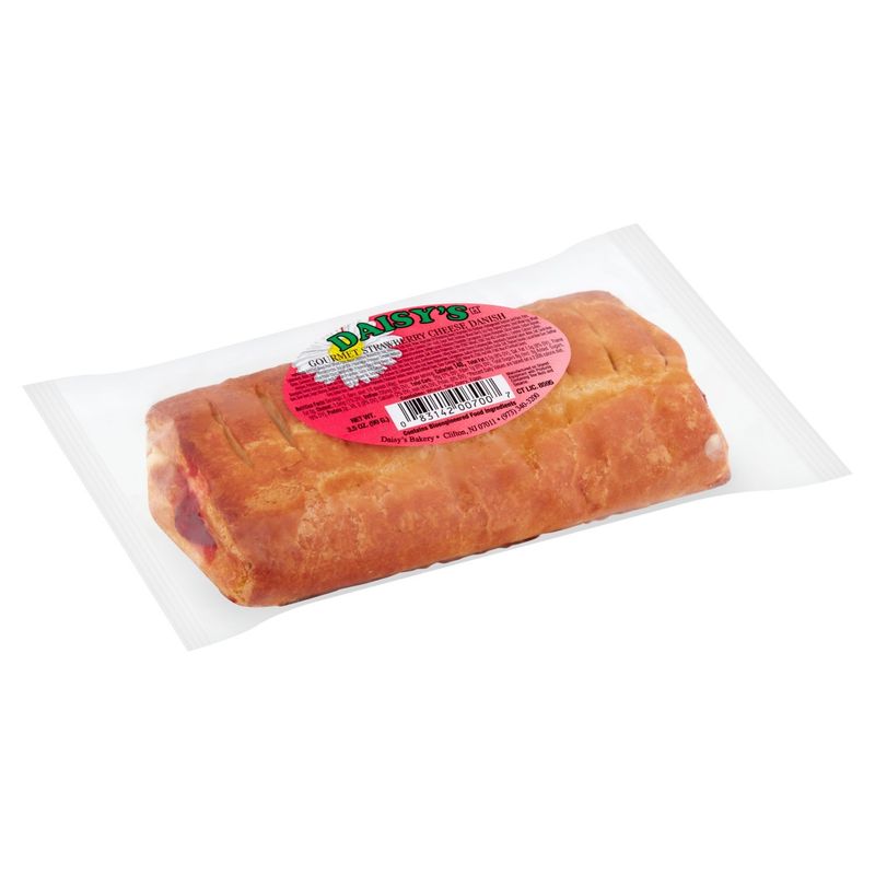 Daisy's Gourmet Strawberry Cheese Danish, 3.5 oz