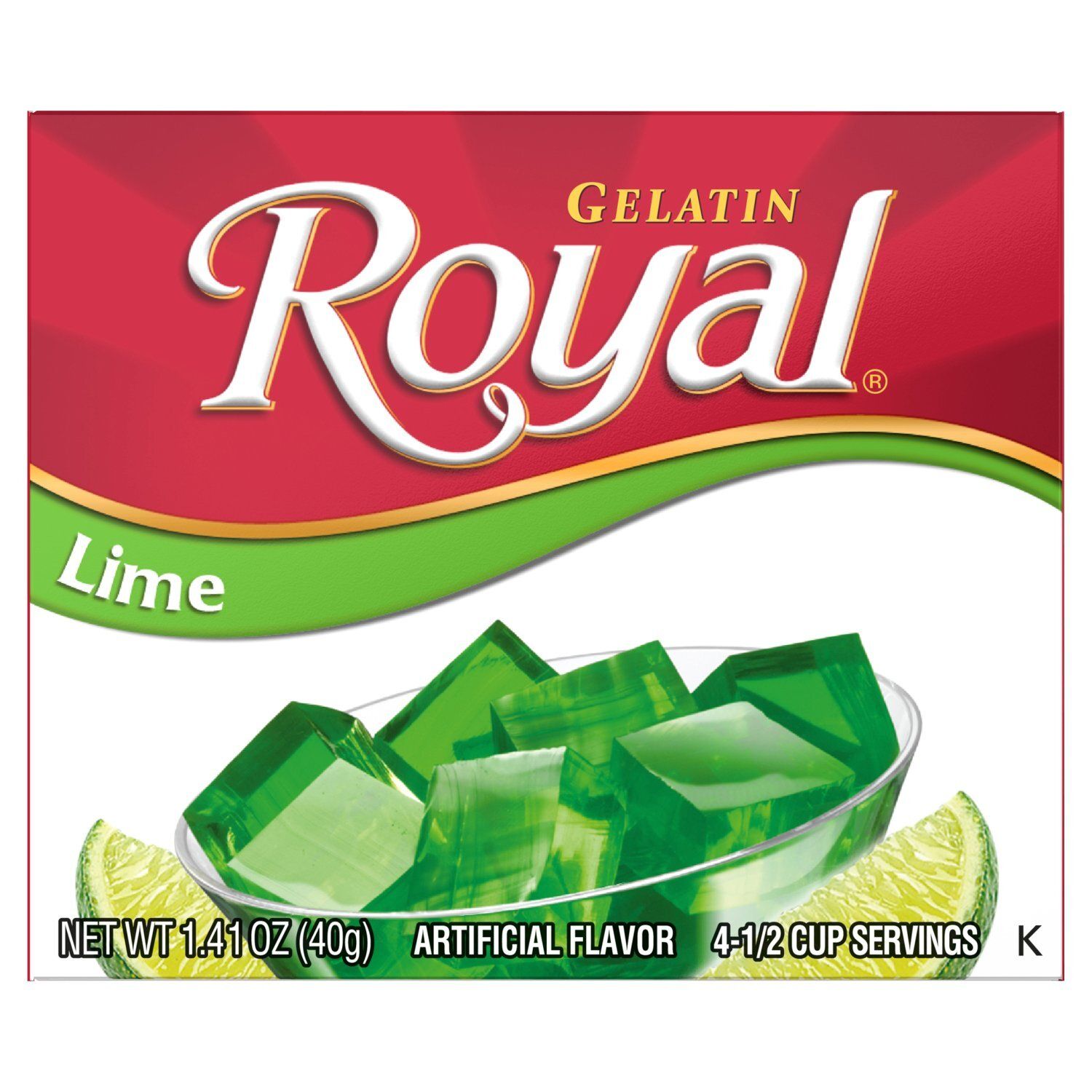Royal Lime Gelatin, 1.4 oz