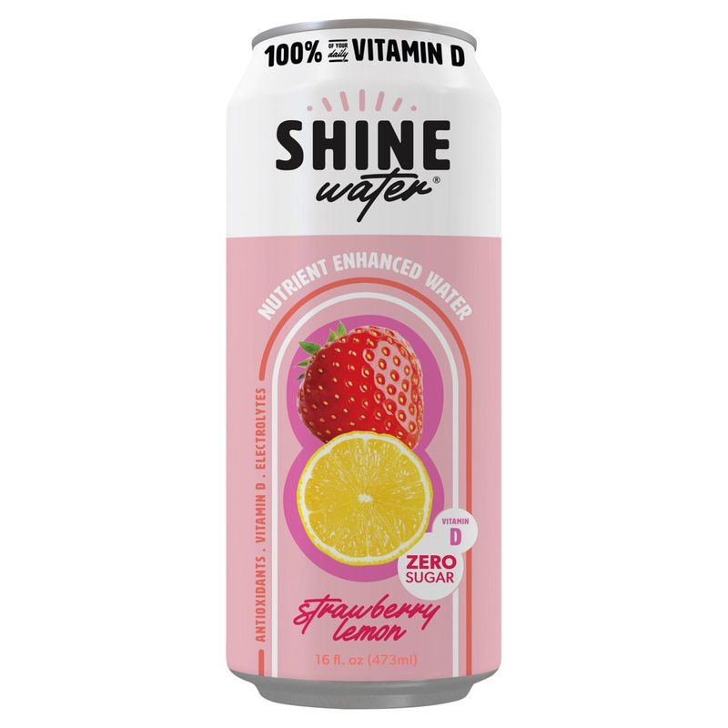 ShineWater Strawberry Lemon Nutrient Enhanced Water, 16 fl oz