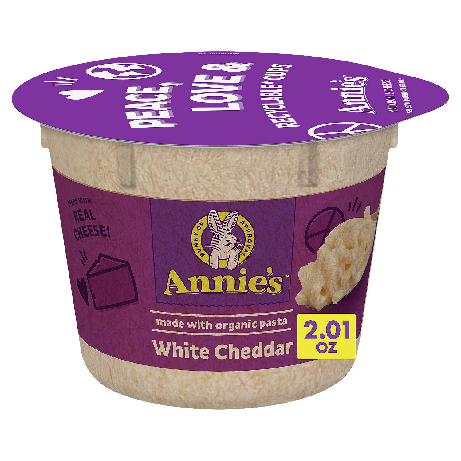 Annie's White Cheddar Macaroni &amp; Cheese, 2.01 oz