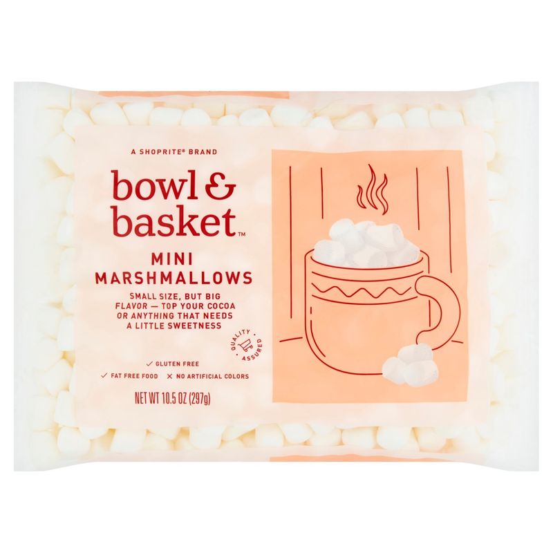 Bowl &amp; Basket Mini Marshmallows, 10.5 oz