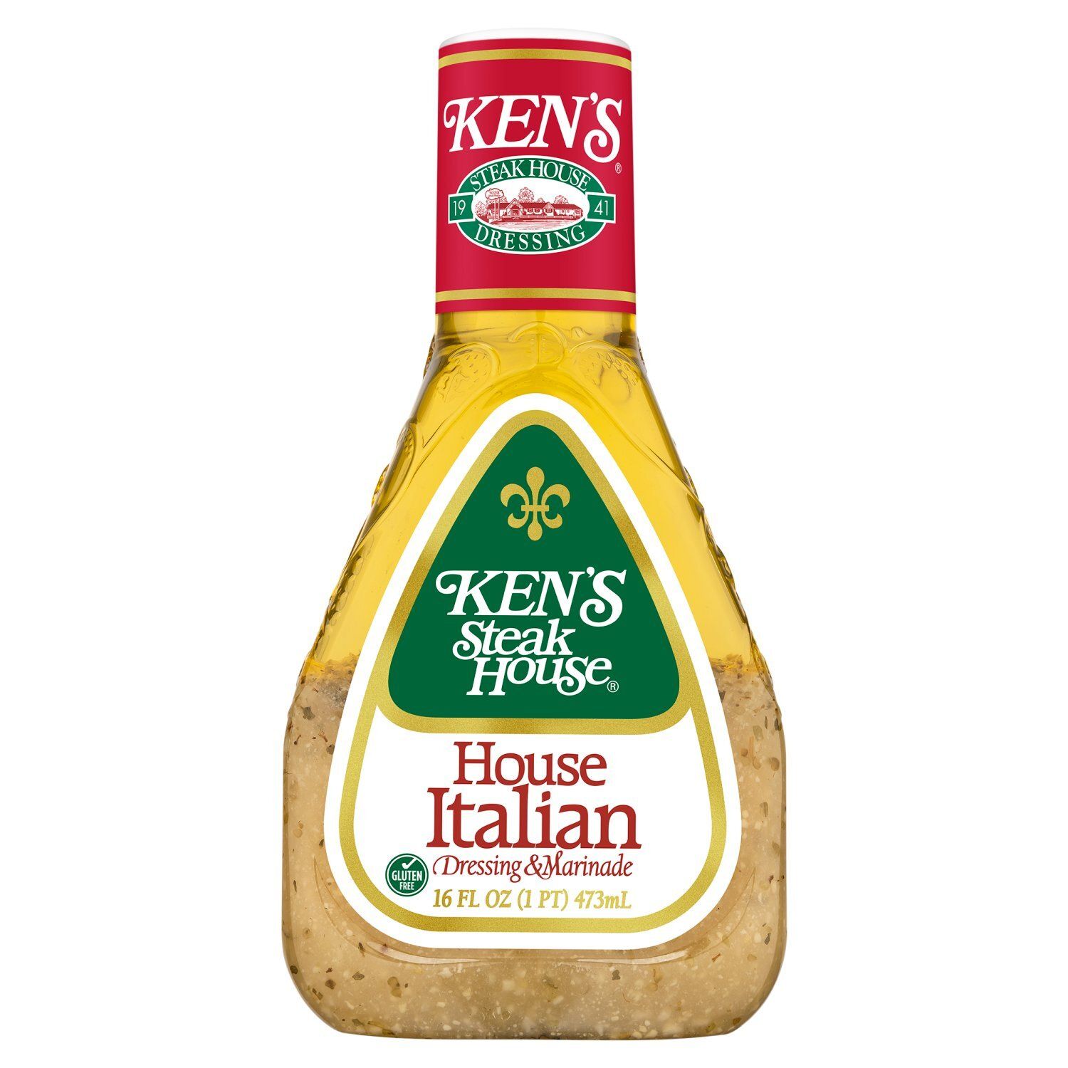 Ken's Steak House House Italian Dressing &amp; Marinade, 16 fl oz