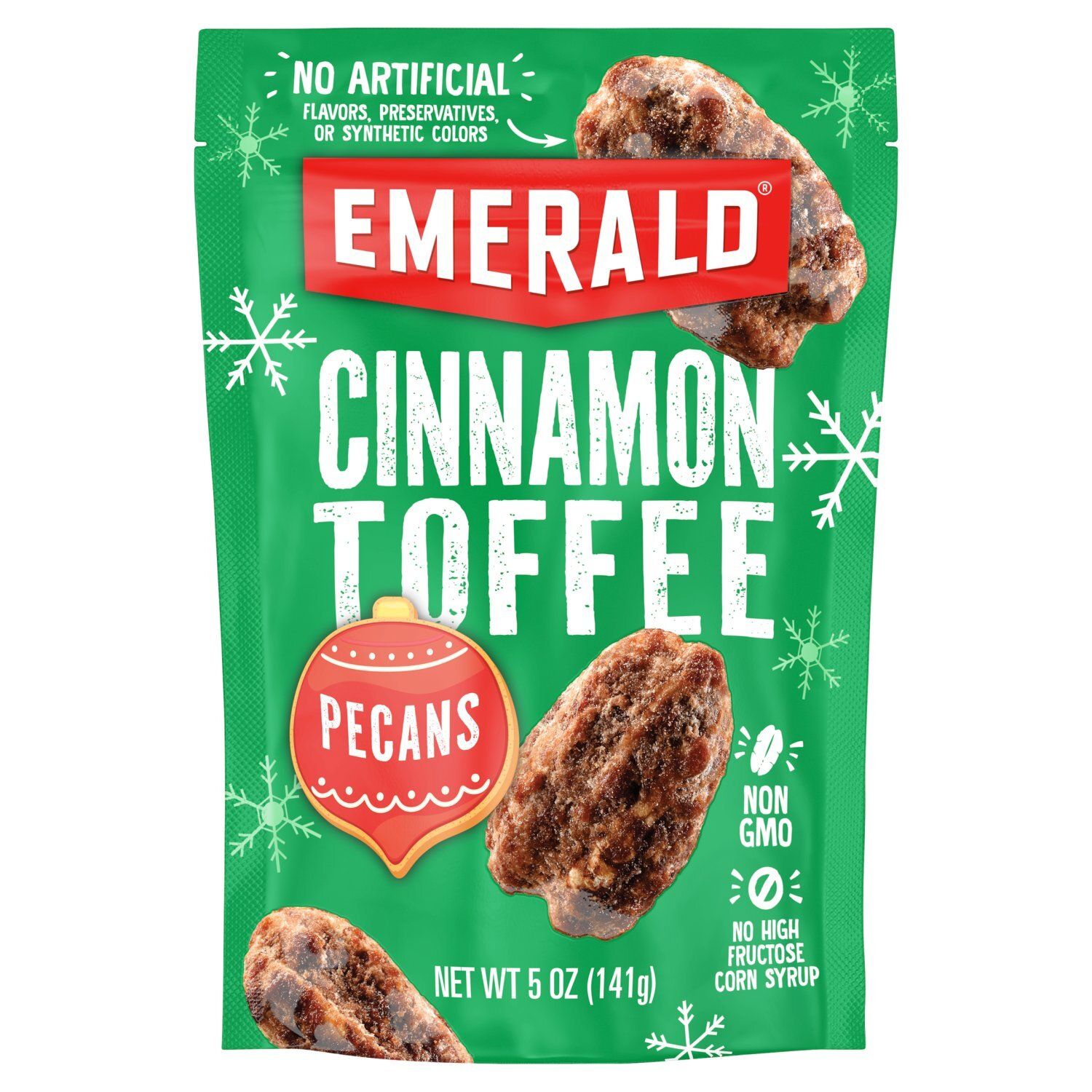 Emerald Cinnamon Toffee Pecans, 5 oz